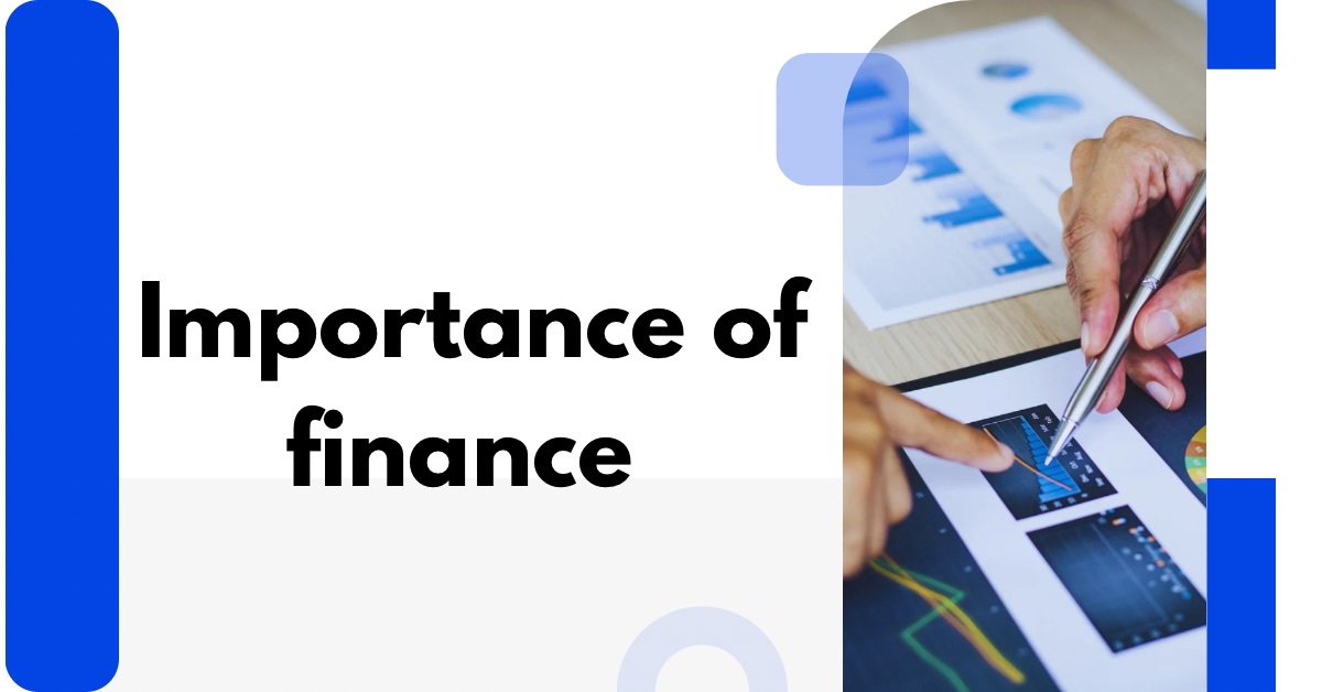 The importance of finance